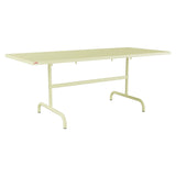 Schaffner Säntis Table repas rabattable 180x80cm – Jaune Buis 18 / Jaune Buis 18