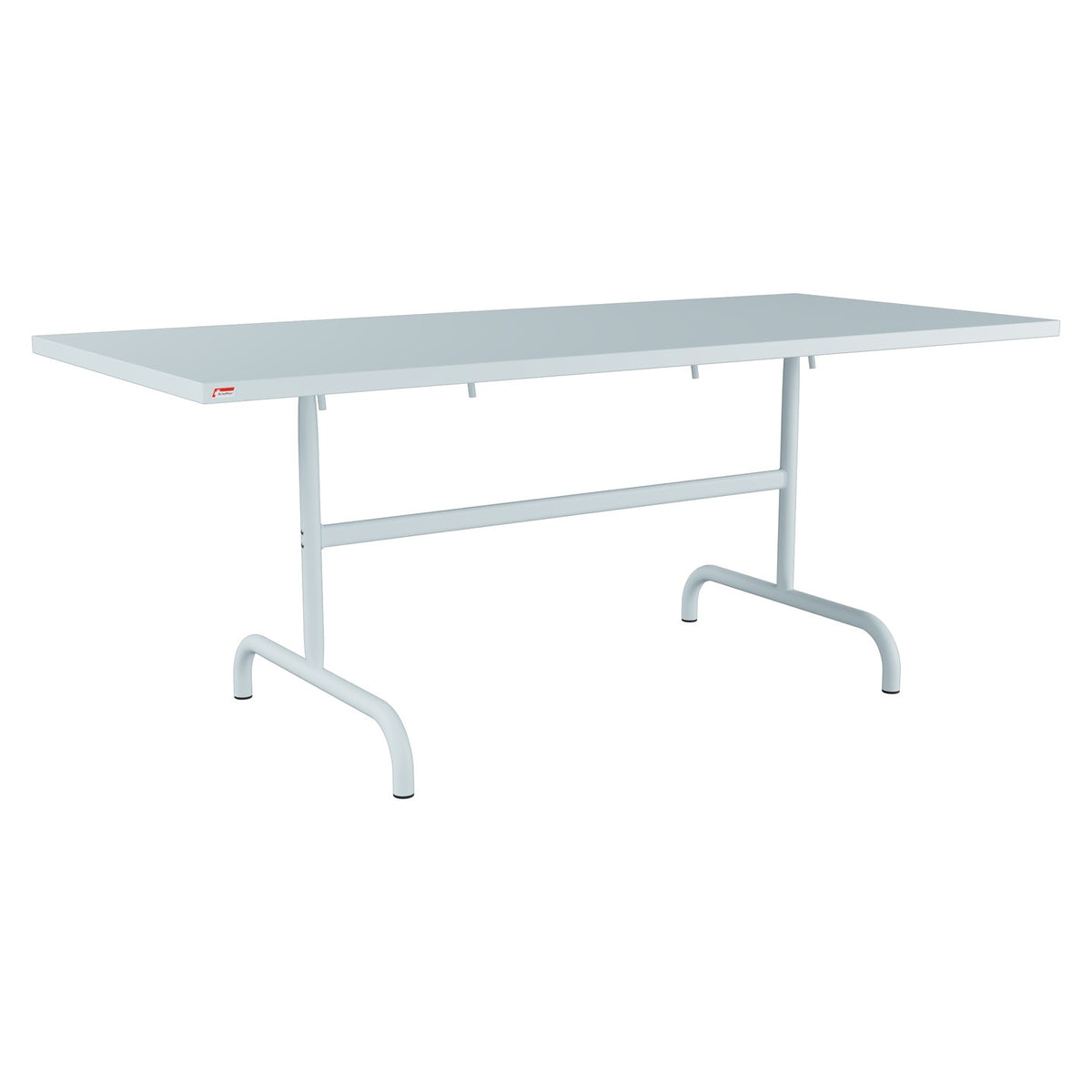 Schaffner Säntis Table repas rabattable 180x80cm – Bleu Pastel 51 / Bleu Pastel 51