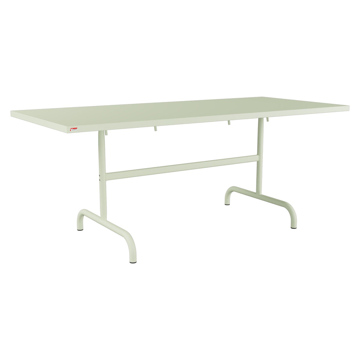 Schaffner Säntis Table repas rabattable 180x80cm – Vert Pastel 64 / Vert Pastel 64
