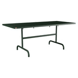Schaffner Säntis Table repas rabattable 180x80cm – Vert Sapin 66 / Vert Sapin 66