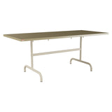Schaffner Säntis Table repas rabattable 180x80cm – Champagne 85 / Champagne 85