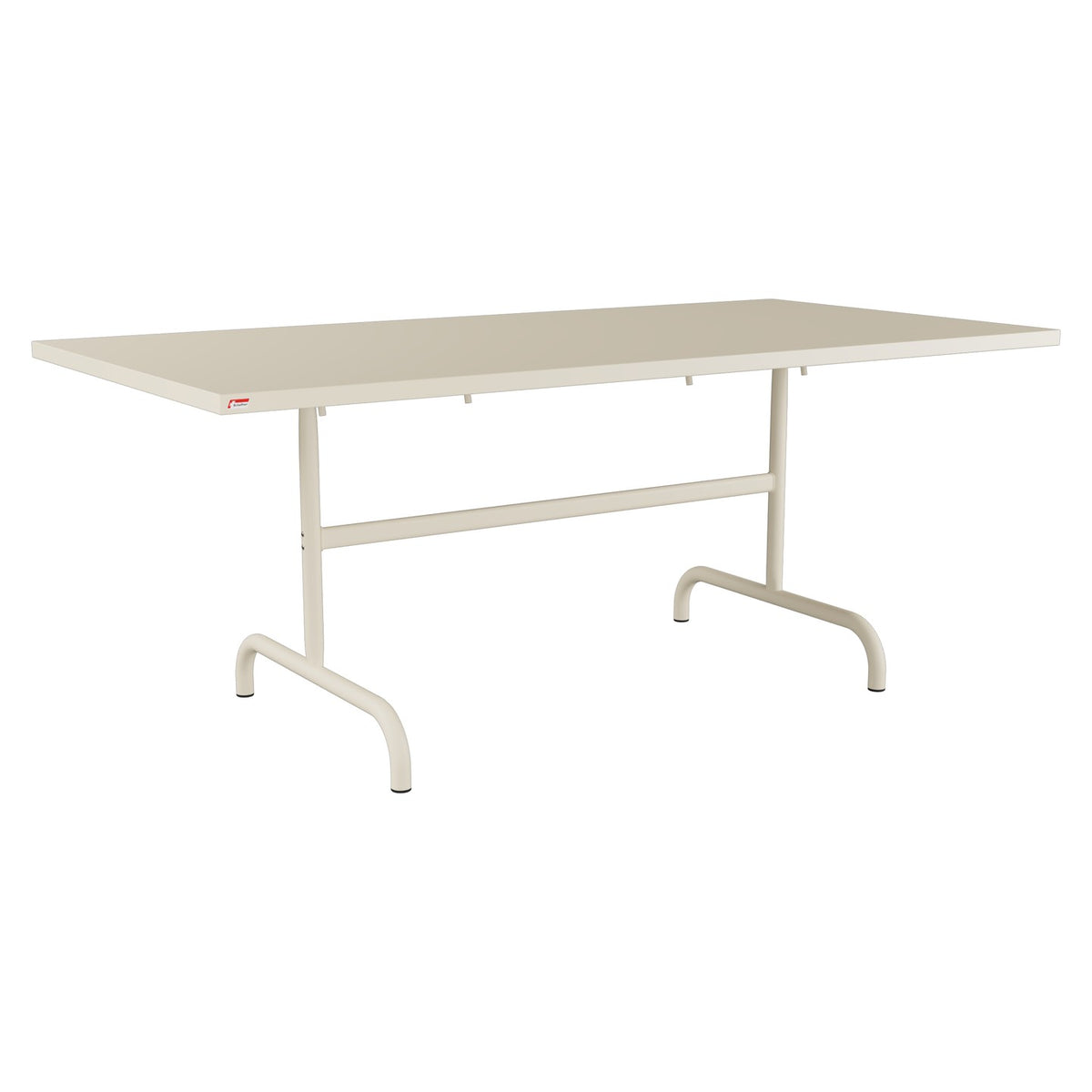 Schaffner Säntis Table repas rabattable 180x90cm – Sable Pastel 15 / Sable Pastel 15