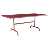 Schaffner Säntis Table repas rabattable 180x90cm – Bordeaux 38 / Bordeaux 38