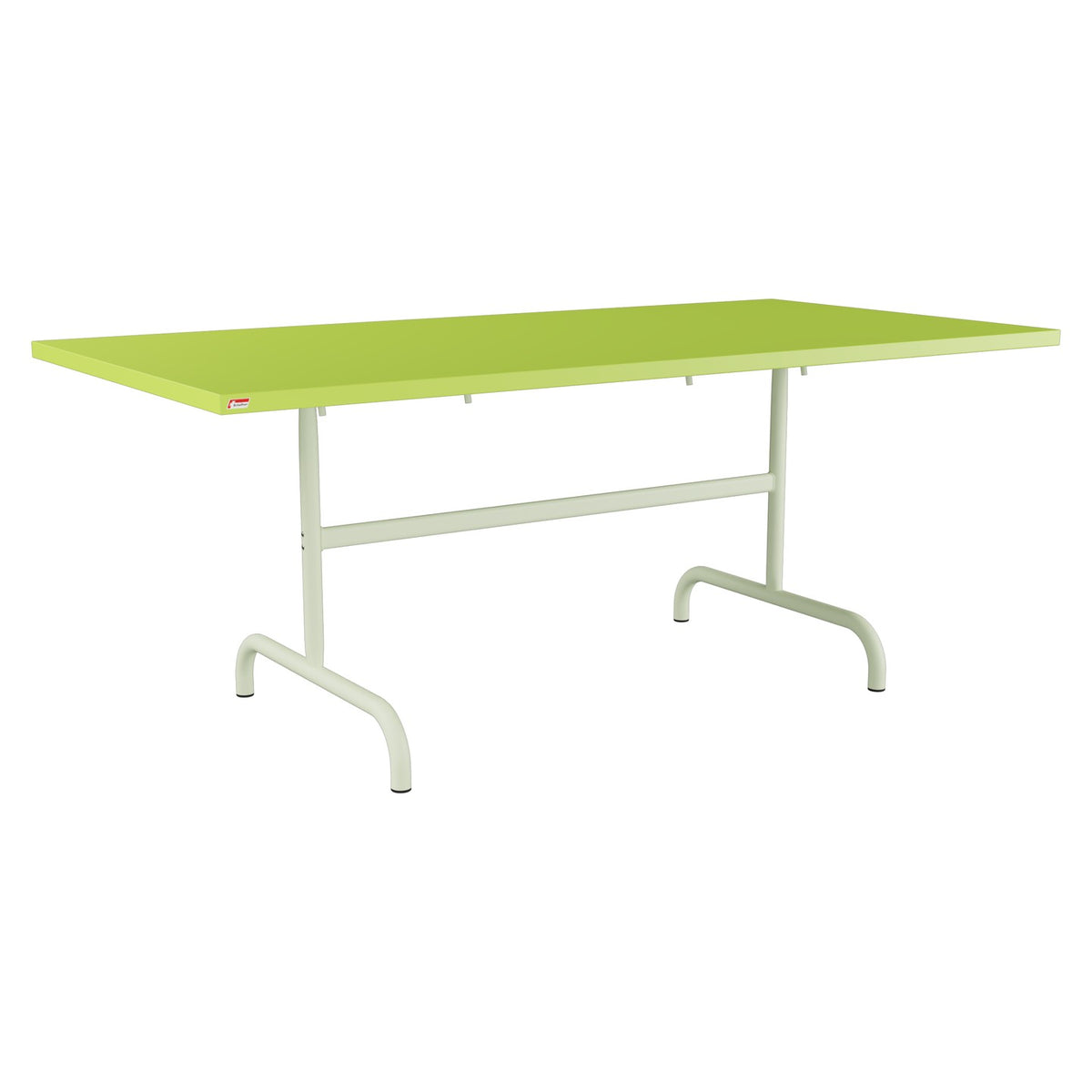 Schaffner Säntis Table repas rabattable 180x90cm – Vert clair 63 / Vert Pastel 64