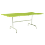 Schaffner Säntis Table repas rabattable 180x90cm – Vert clair 63 / Vert Pastel 64
