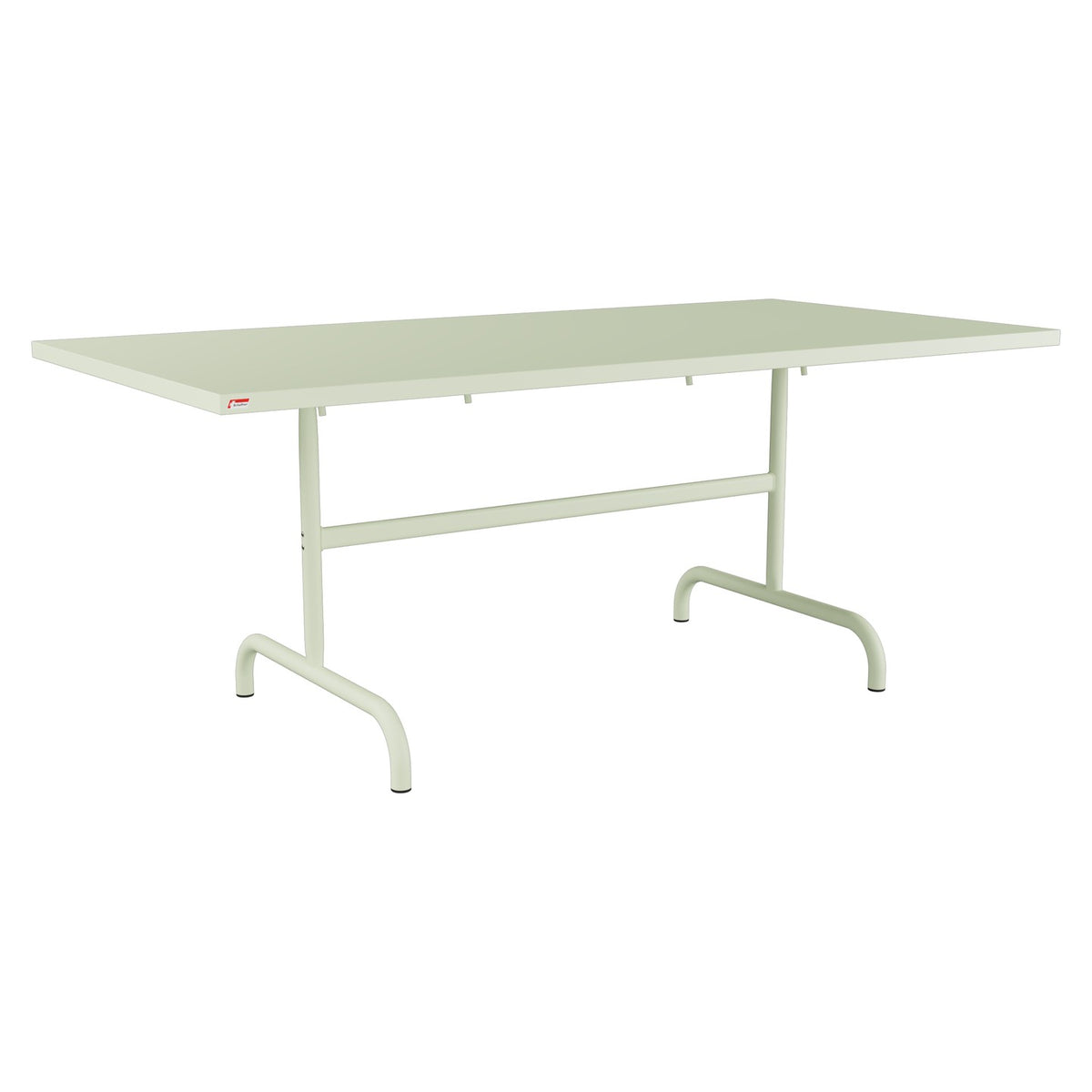 Schaffner Säntis Table repas rabattable 180x90cm – Vert Pastel 64 / Vert Pastel 64