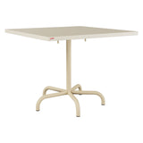 Schaffner Säntis Table repas rabattable 90x90cm – Sable Pastel 15 / Marron Pastel 83