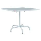 Schaffner Säntis Table repas rabattable 90x90cm – Bleu Pastel 51 / Bleu Pastel 51
