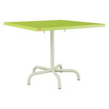 Schaffner Säntis Table repas rabattable 90x90cm – Vert clair 63 / Vert Pastel 64