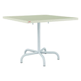 Schaffner Säntis Table repas rabattable 90x90cm – Vert Pastel 64 / Bleu Pastel 51
