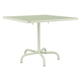 Schaffner Säntis Table repas rabattable 90x90cm – Vert Pastel 64 / Vert Pastel 64