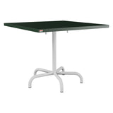 Schaffner Säntis Table repas rabattable 90x90cm – Vert Sapin 66 / Gris Argent 78