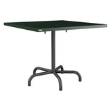 Schaffner Säntis Table repas rabattable 90x90cm – Vert Sapin 66 / Noir 91