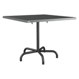 Schaffner Säntis Table repas rabattable 90x90cm – Graphite 73 / Anthracite 77