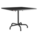 Schaffner Säntis Table repas rabattable 90x90cm – Anthracite 77 / Anthracite 77