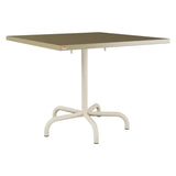 Schaffner Säntis Table repas rabattable 90x90cm – Champagne 85 / Sable Pastel 15
