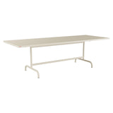 Schaffner Säntis Table repas rabattable 240x90cm – Sable Pastel 15 / Sable Pastel 15