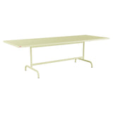 Schaffner Säntis Table repas rabattable 240x90cm – Jaune Buis 18 / Jaune Buis 18
