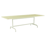 Schaffner Säntis Table repas rabattable 240x90cm – Jaune Buis 18 / Vert Pastel 64