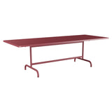 Schaffner Säntis Table repas rabattable 240x90cm – Bordeaux 38 / Bordeaux 38