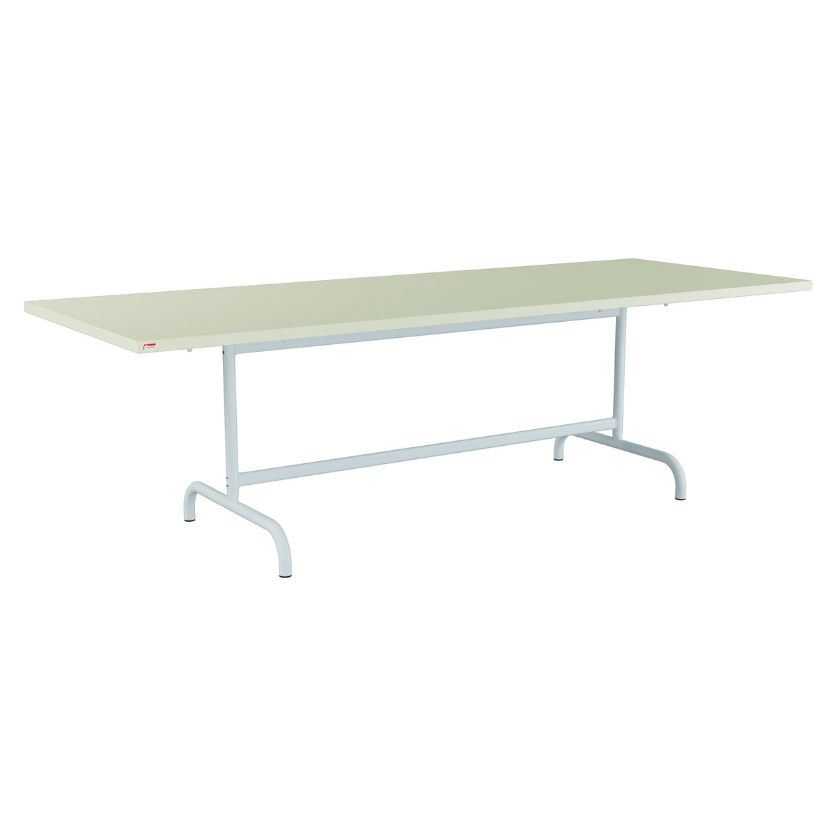 Schaffner Säntis Table repas rabattable 240x90cm – Vert Pastel 64 / Bleu Pastel 51