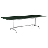 Schaffner Säntis Table repas rabattable 240x90cm – Vert Sapin 66 / Galvanisé à chaud 02