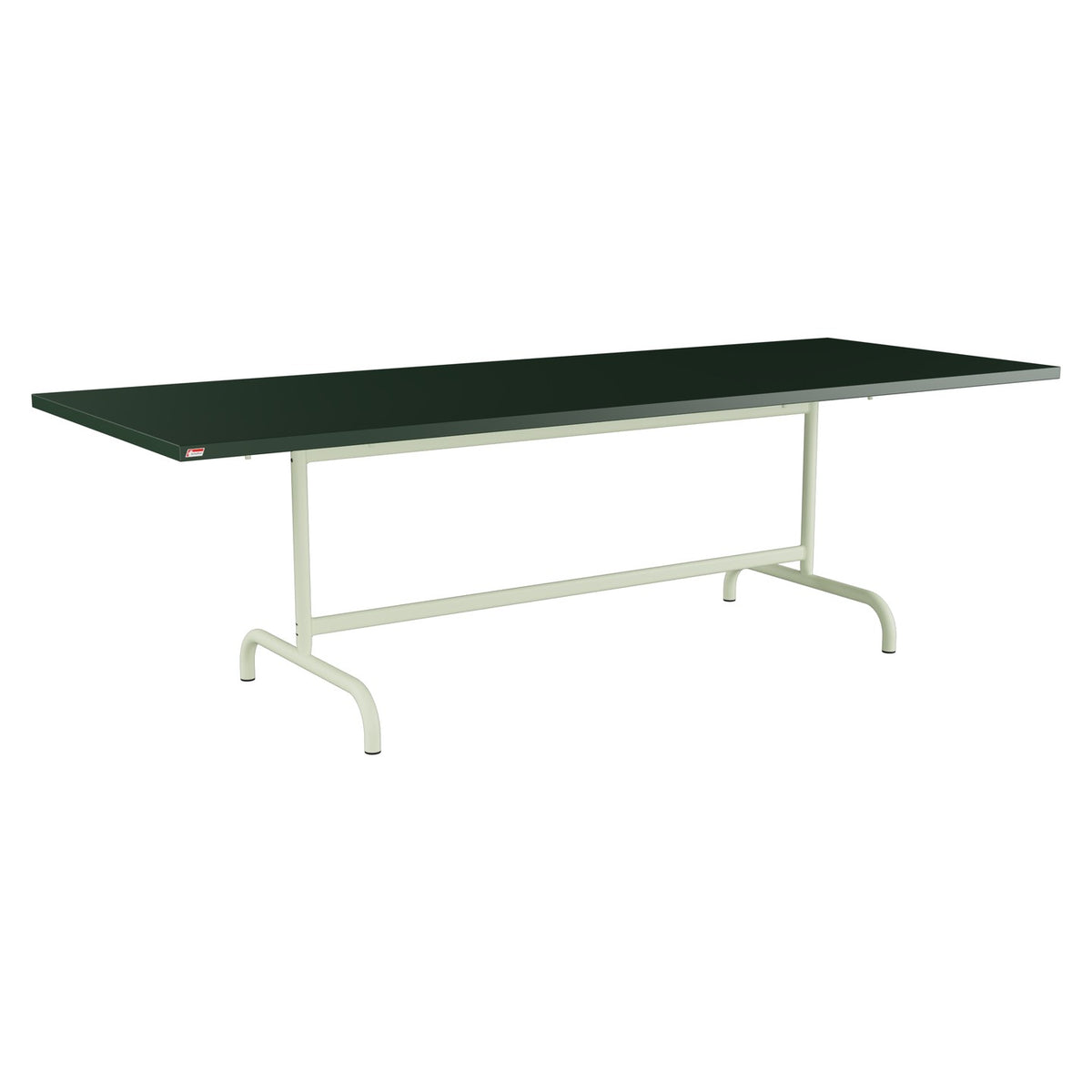 Schaffner Säntis Table repas rabattable 240x90cm – Vert Sapin 66 / Vert Pastel 64