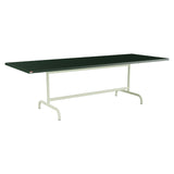 Schaffner Säntis Table repas rabattable 240x90cm – Vert Sapin 66 / Vert Pastel 64