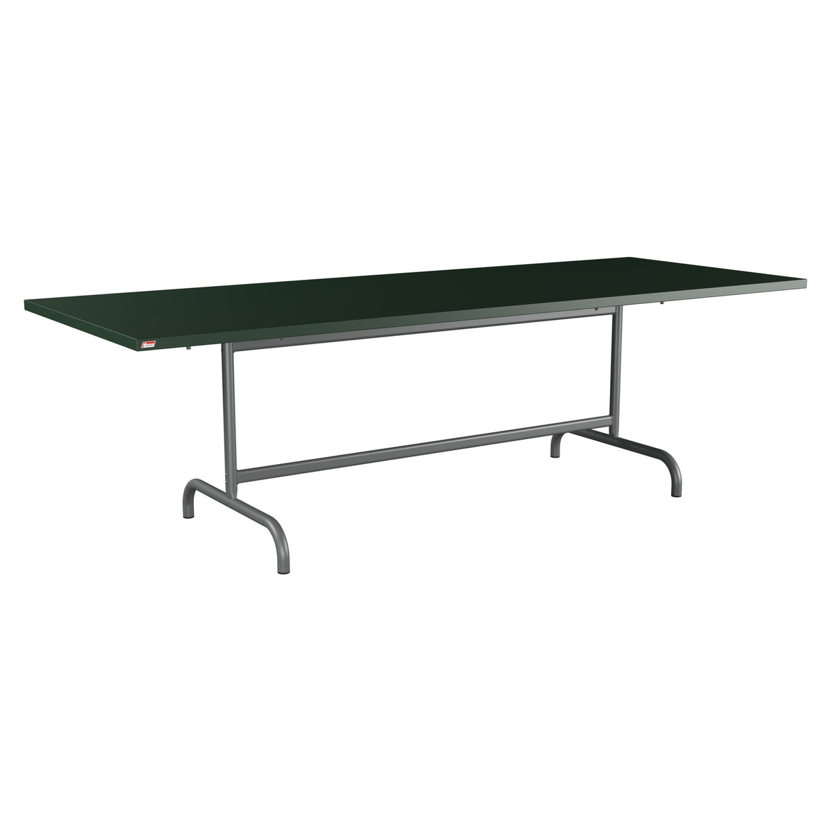 Schaffner Säntis Table repas rabattable 240x90cm – Vert Sapin 66 / Graphite 73