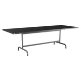 Schaffner Säntis Table repas rabattable 240x90cm – Anthracite 77 / Graphite 73