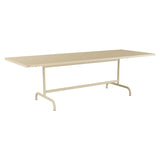 Schaffner Säntis Table repas rabattable 240x90cm – Marron Pastel 83 / Marron Pastel 83