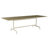 Schaffner Säntis Table repas rabattable 240x90cm – Champagne 85 / Champagne 85