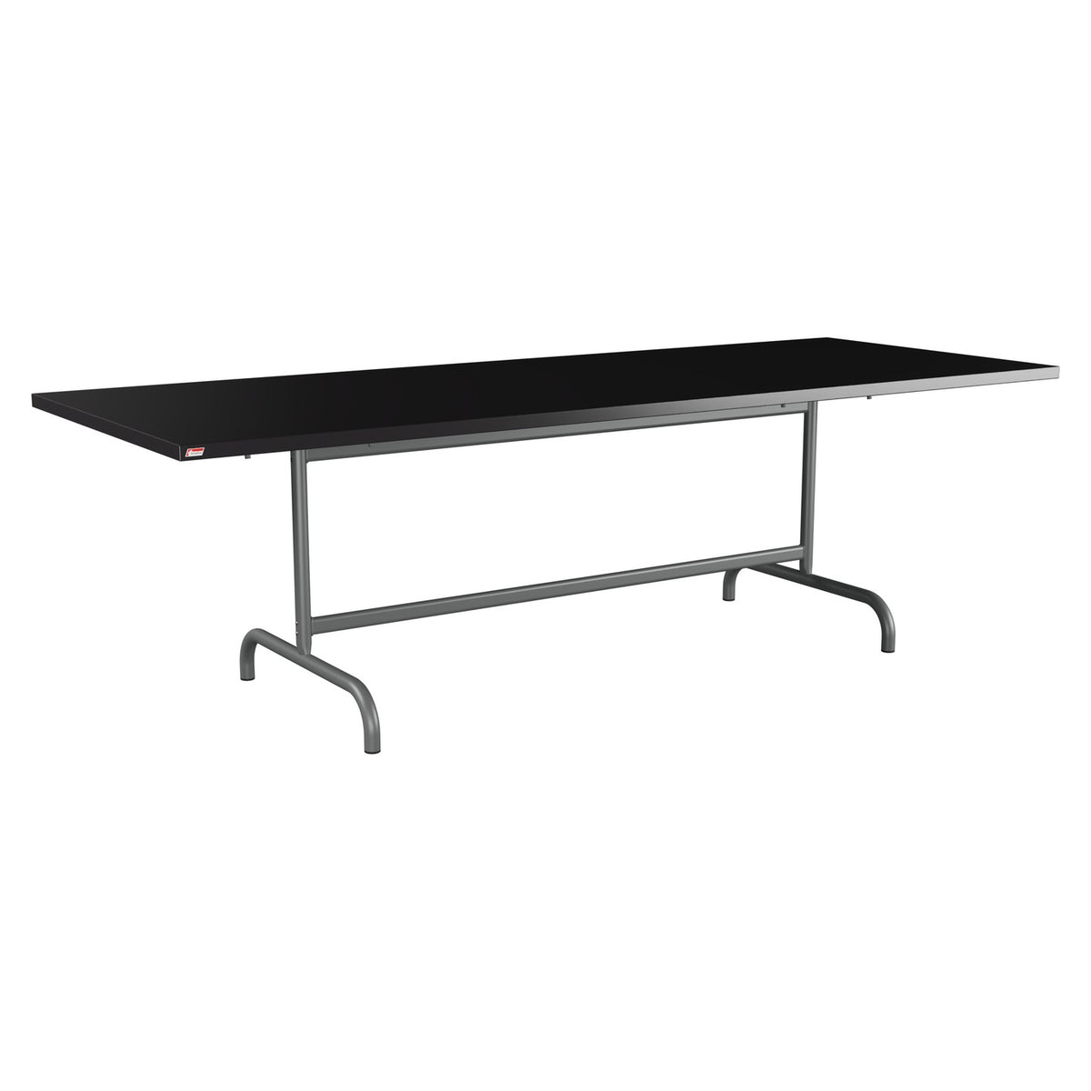 Schaffner Säntis Table repas rabattable 240x90cm – Noir 91 / Graphite 73