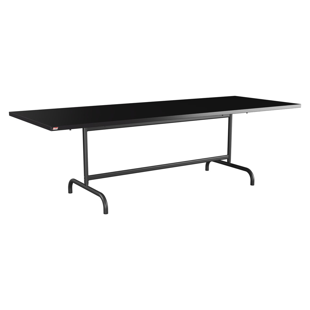 Schaffner Säntis Table repas rabattable 240x90cm – Noir 91 / Anthracite 77