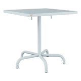 Schaffner Säntis Table repas rabattable 70x70cm – Bleu Pastel 51 / Bleu Pastel 51