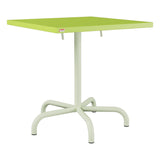 Schaffner Säntis Table repas rabattable 70x70cm – Vert clair 63 / Vert Pastel 64