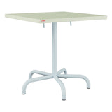 Schaffner Säntis Table repas rabattable 70x70cm – Vert Pastel 64 / Bleu Pastel 51