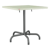 Schaffner Säntis Table repas rabattable 70x70cm – Vert Pastel 64 / Graphite 73