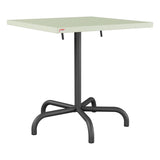 Schaffner Säntis Table repas rabattable 70x70cm – Vert Pastel 64 / Noir 91