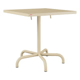 Schaffner Säntis Table repas rabattable 70x70cm – Marron Pastel 83 / Marron Pastel 83
