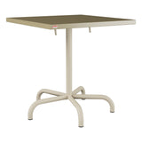 Schaffner Säntis Table repas rabattable 70x70cm – Champagne 85 / Champagne 85