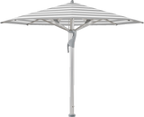 Glatz Parasol CASTELLO Pro rond Cat.5 555 Grey Stripe
