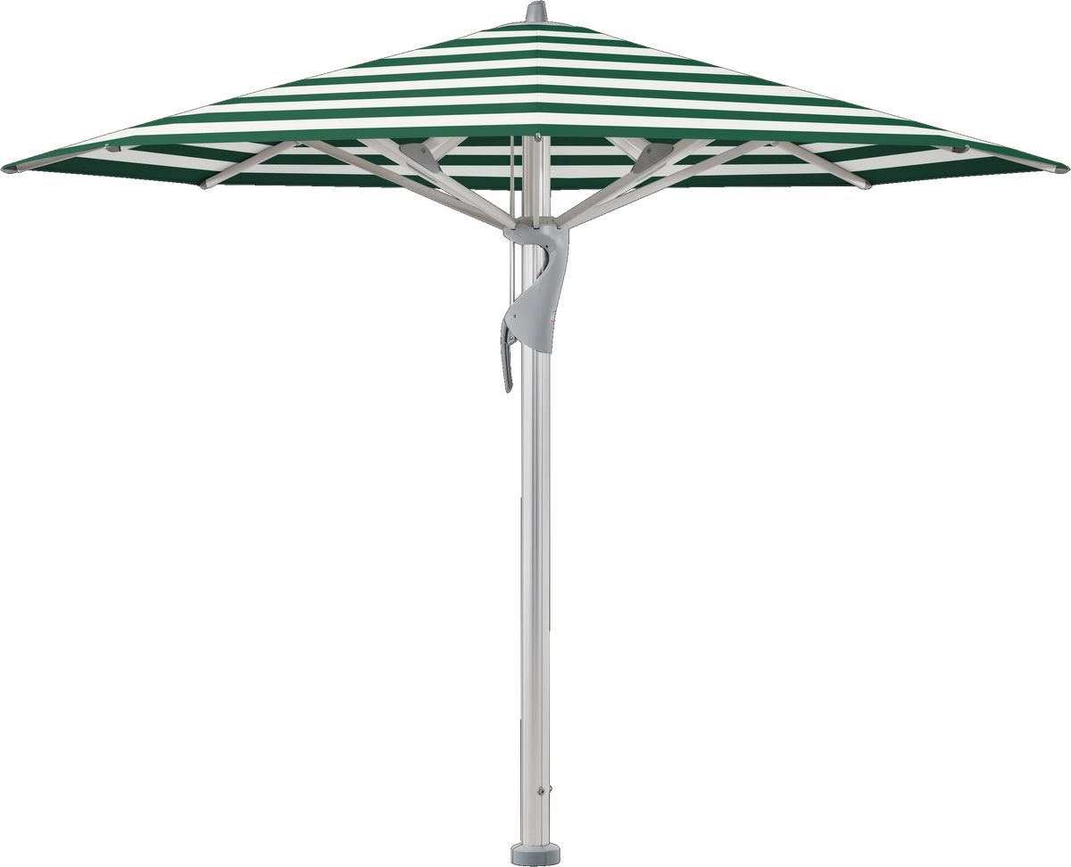 Glatz Parasol CASTELLO Pro rond Cat.5 589 Green Stripe