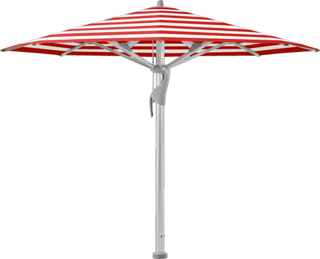 Glatz Parasol CASTELLO Pro rond Cat.5 800 Red Stripe