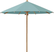Glatz Parasol TEAKWOOD rond Qualite 4 417 Ocean