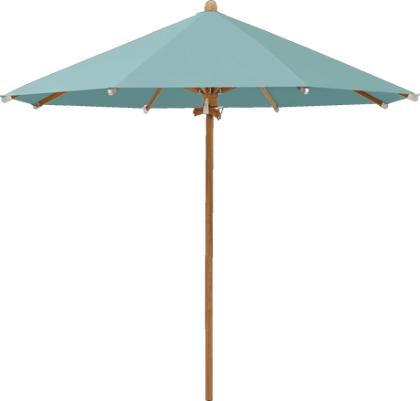 Glatz Parasol TEAKWOOD rond Qualite 4 417 Ocean