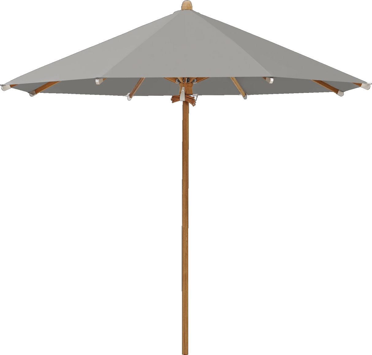 Glatz Parasol TEAKWOOD rond Qualite 4 420 Smoke