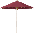 Glatz Parasol TEAKWOOD rond Qualite 4 436 Wine