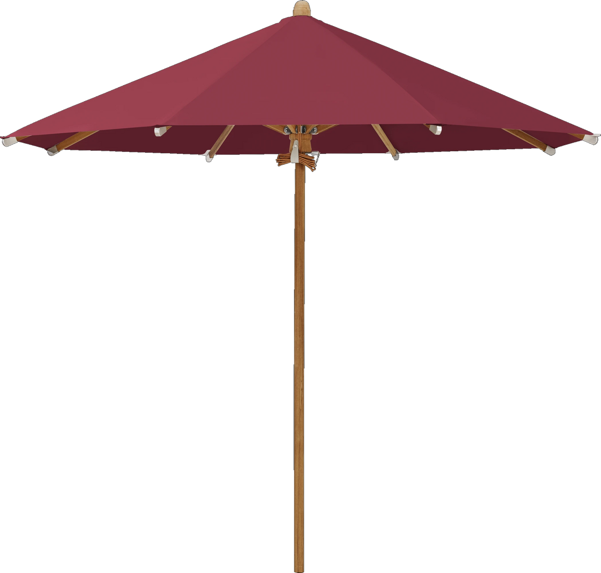 Glatz Parasol TEAKWOOD rond Qualite 4 436 Wine