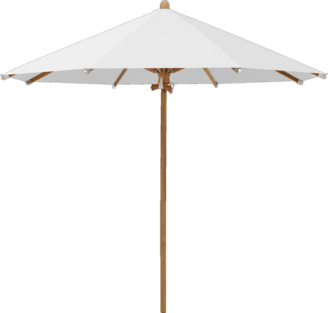 Glatz Parasol TEAKWOOD rond Cat.5 500 Plaster